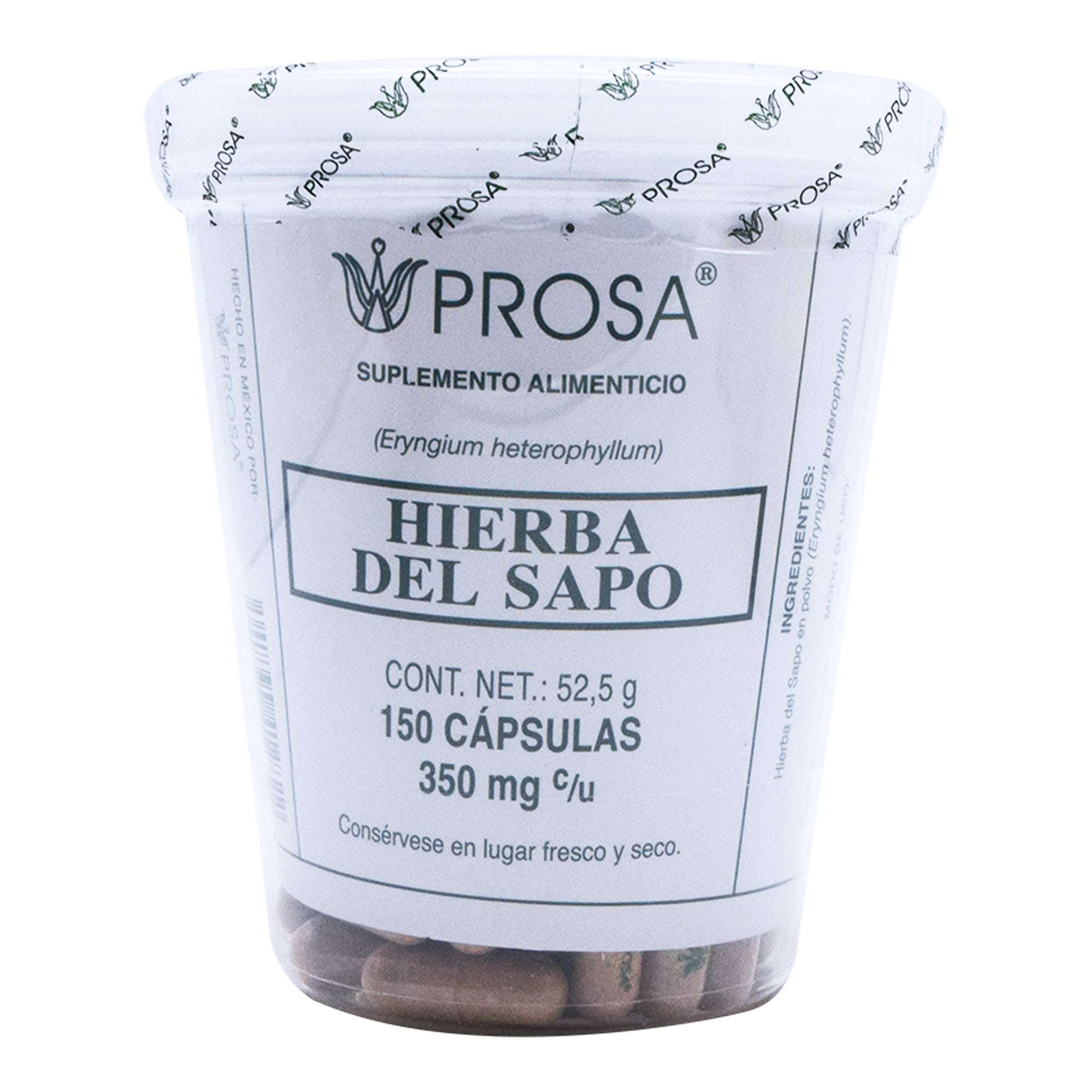 Capsulas Hierba del Sapo 150 caps Prosa Hierba del Sapo 150 caps – Prosa